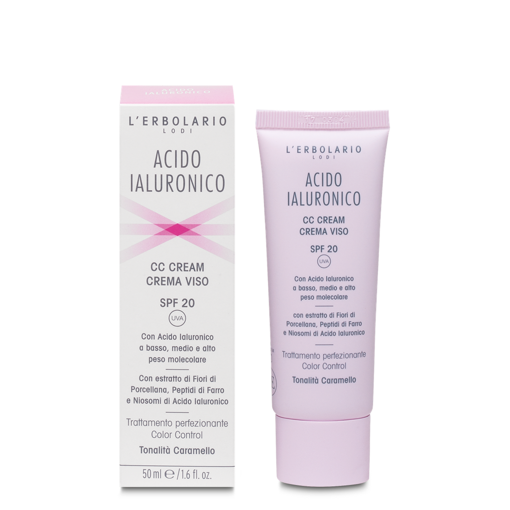 CC Cream tonalità Caramello Acido Ialuronico