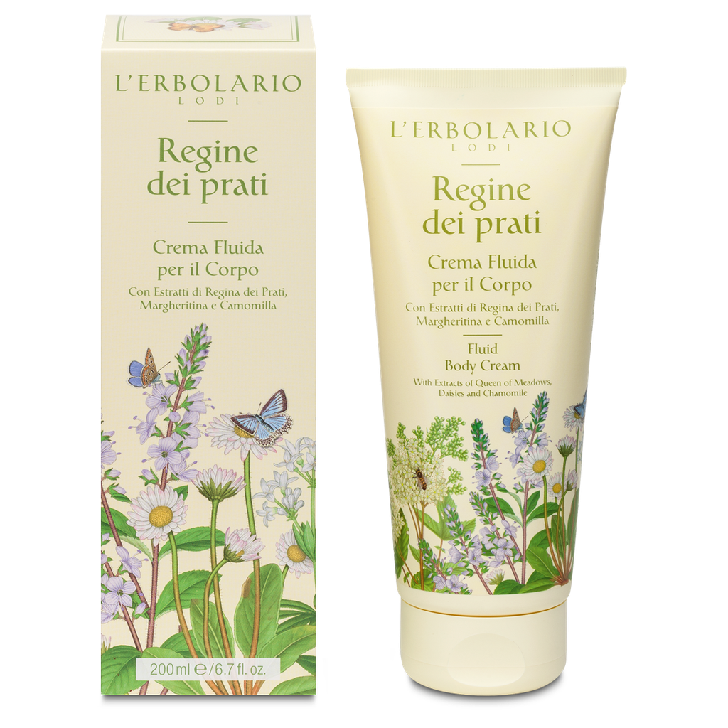 Crema Fluida per il Corpo Regine dei Prati