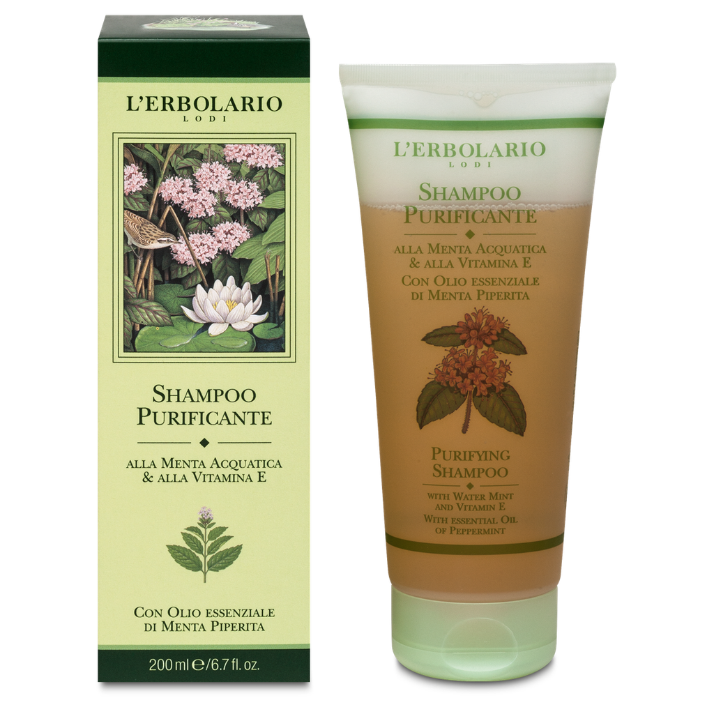 Shampoo Purificante alla Menta e alla Vitamina E