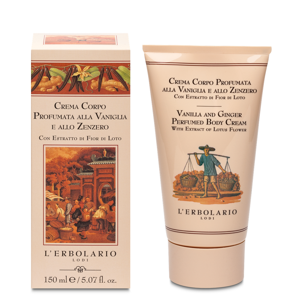 Crema Profumata Vaniglia e Zenzero