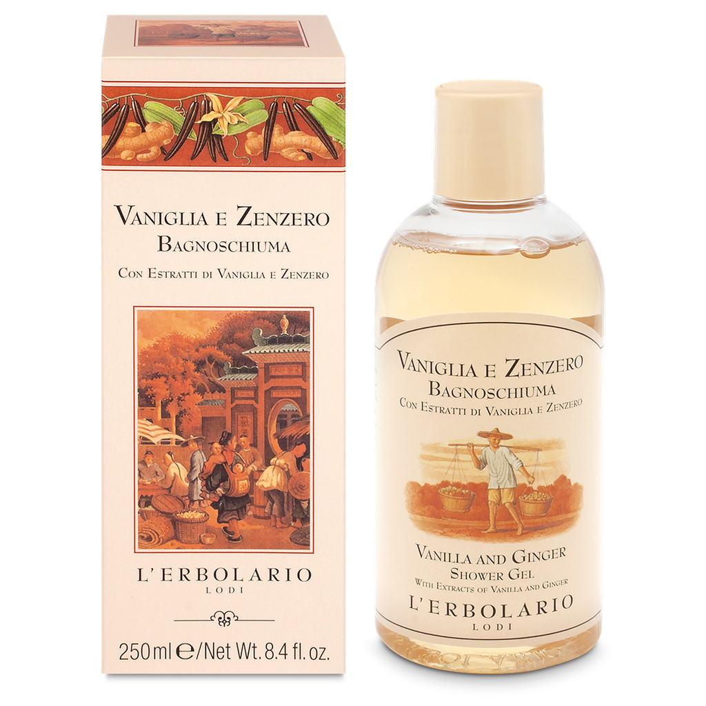 Bagnoschiuma Vaniglia e Zenzero