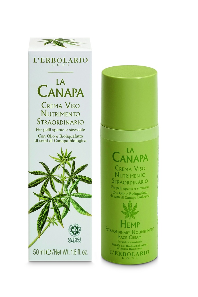 La Canapa Crema Viso Nutriente Straordinario