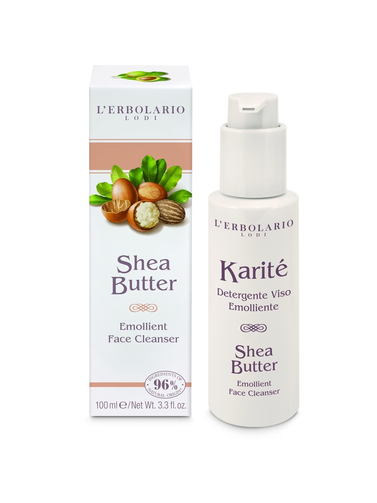 Detergente Viso Emolliente Karité