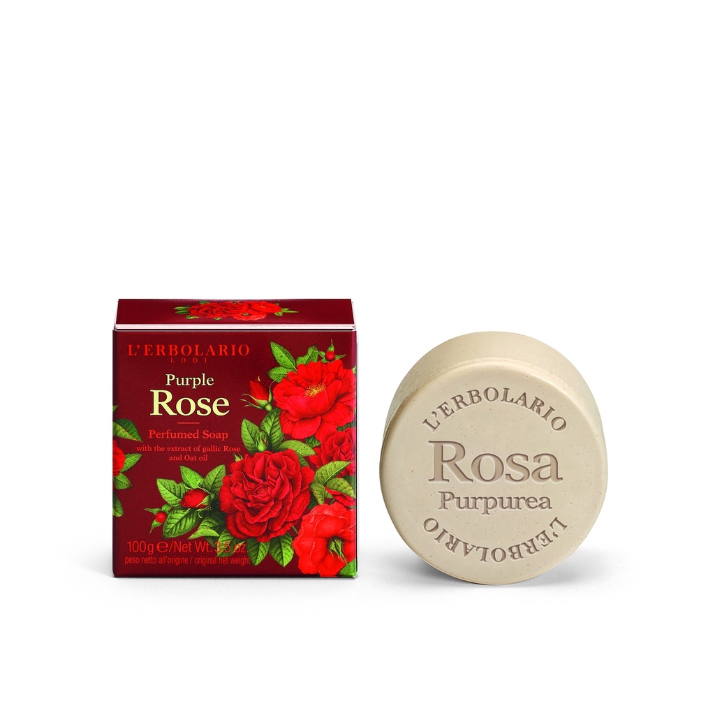 Rosa Purpurea Sapone Profumato