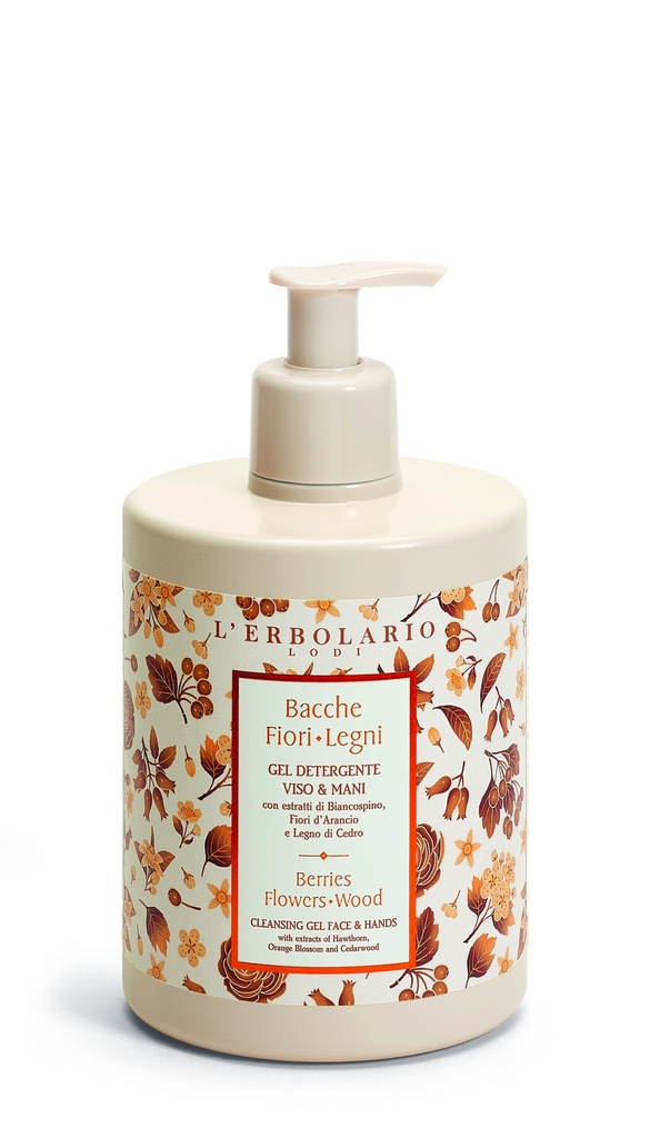 Bacche Fiori Legni Gel Detergente Viso & Mani