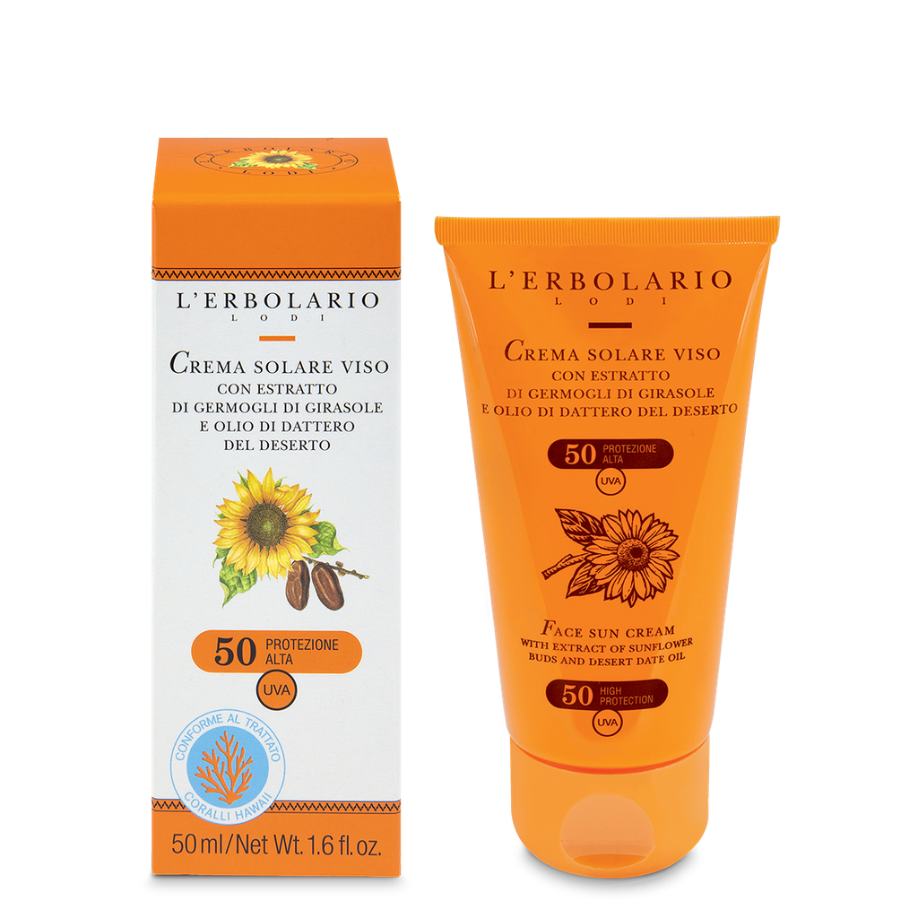 Crema Solare Viso SPF 50 50ml